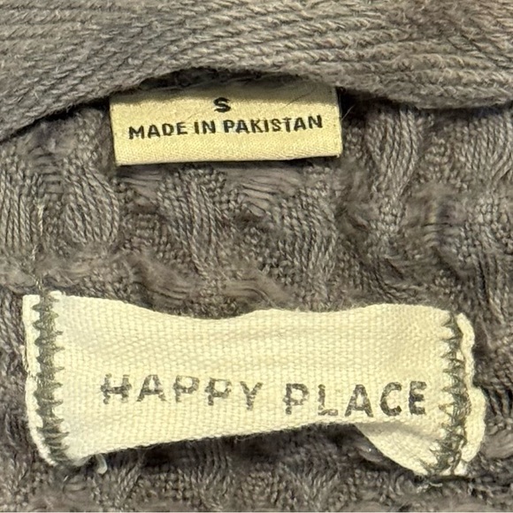 NEW MY HAPPY PLACE - Organic Turkish Cotton Grey Waffle River Size Small - $120 - Picture 4 of 12